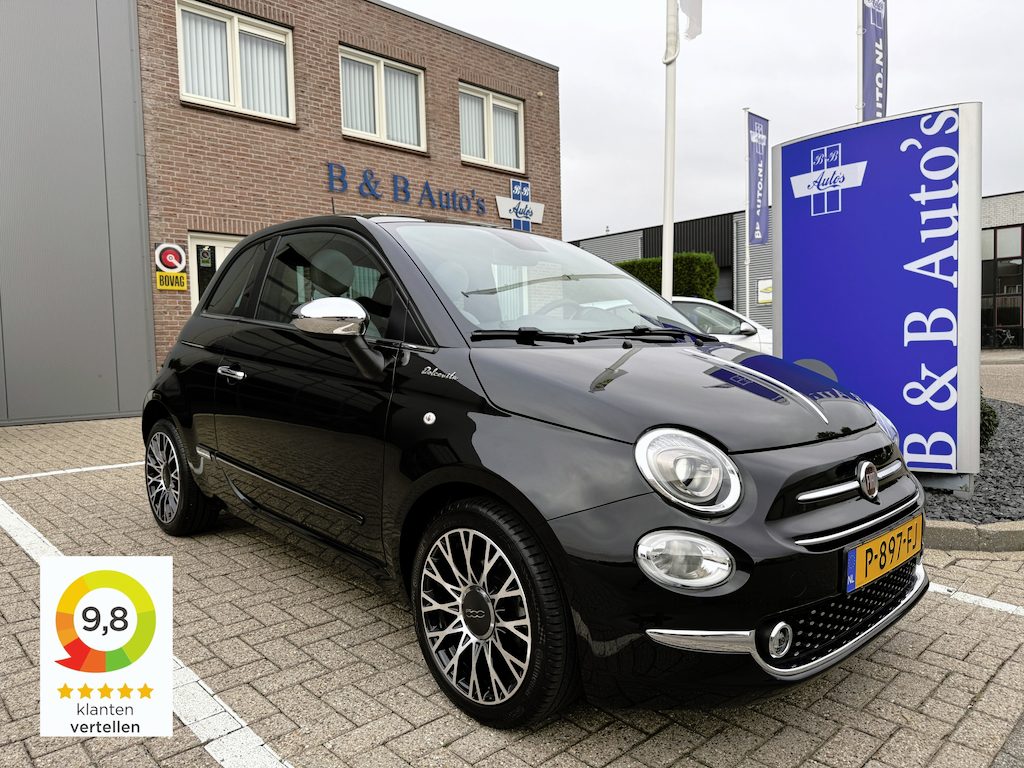 Fiat 500 1.0 Hybrid Dolcevita l PANO-DAK l LEDER l ECC l C.C l LED l NAVI l PDC l 63.000km