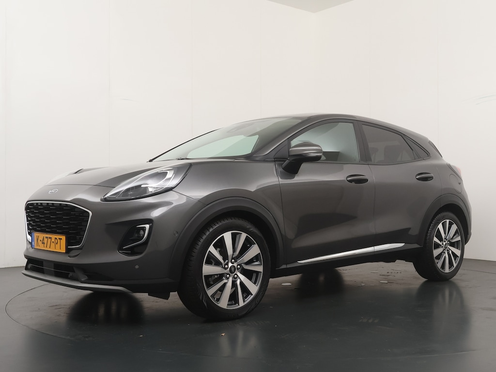 Ford Puma Hybrid Titanium X | Trekhaak | Massage | Winterpack | Adap. Cruise | 100% dealer onderhouden |