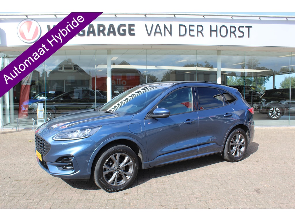 Ford Kuga 2.5 PHEV ST-Line X , 225pk , 1500kg Trekgewicht Climate control , Stoel en voorruitverwarming , Navigatie , Cruise control adaptief , Bluetooth , Camera
