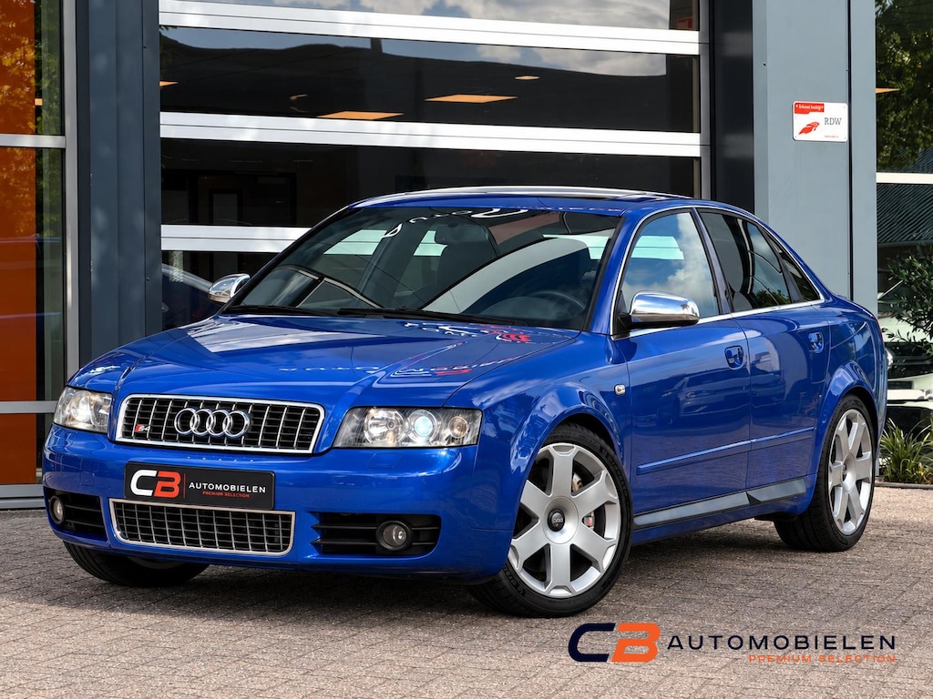 Audi A4 Limousine 4.2 V8 quattro S4 Pro Line | Origineel Nederlands | Handgeschakeld | Nogaroblauw | Panoramadak | Uniek! |