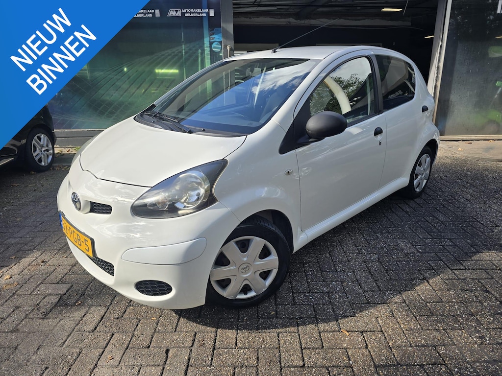 Toyota Aygo 1.0-12V Access | 1E EIGENAAR | 3/6 OF 12MND GARANTIE | AIRCO | NW APK |