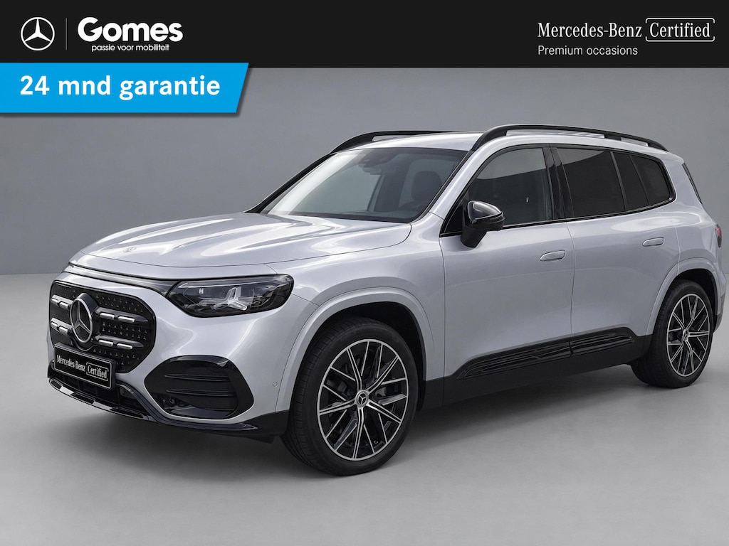 Mercedes-Benz GLB 250+ Business Solution AMG | Night Pakket | Panoramadak | Adaptieve Cruise Control | Dodehoekassistent | Verkeersbordenassistent | Verstelbare Demping | MULTIBEAM LED Koplampen | 400V Compatibel DC Laadsysteem | Elektrisch Verstelbare Stoelen + Memory | Stoelverwarming | Sfeerverlichting | THERMOTRONIC Klimaatregeling | Sierdelen Geborsteld Aluminium Lightlines | Apple CarPlay | Android Auto | Elektrische Achterklep | Achteruitrijcamera | Parkeersensoren