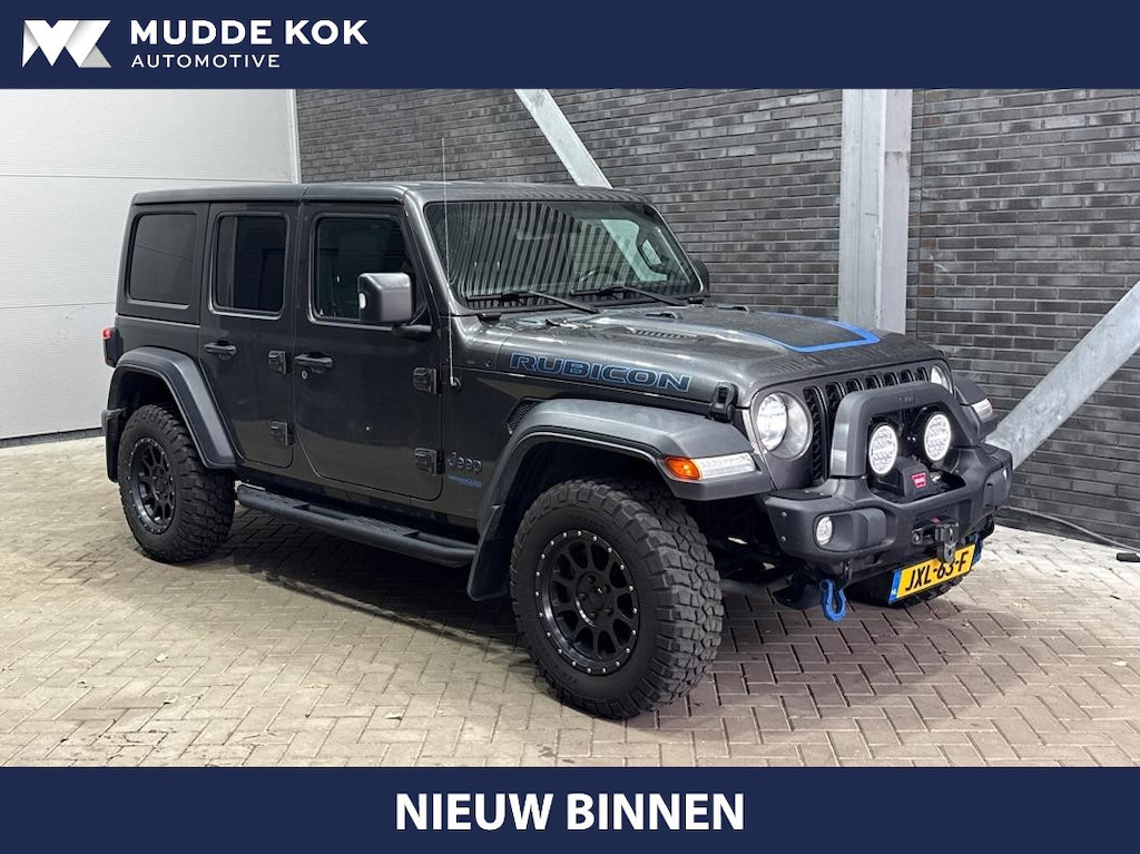 Jeep Wrangler Unlimited 4xe 380 Rubicon | Trekhaak | BLIS | Camera | Keyless Entry | Apple Carplay | ACC