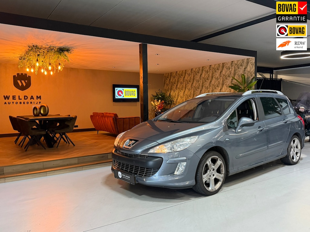 Peugeot 308 SW 1.6 THP XT Automaat|1e Eigenaar|Panoramadak|Leder|Trekhaak|18Inch|Climate|PDC|163DKM|Rijklaar