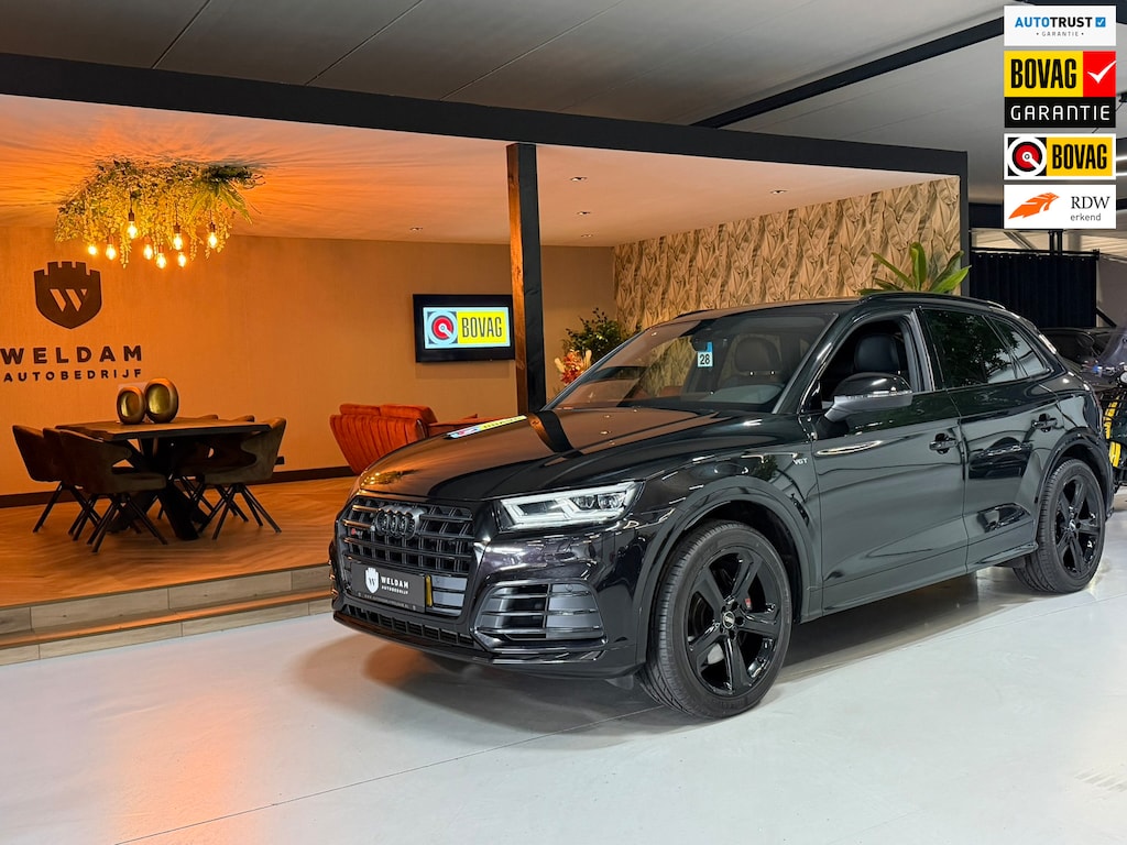 Audi Q5 3.0 TFSI SQ5 Quattro Black Edition|354pk|V6|Carplay|Matrix LED|Camera|3-Zone Clima|Virtual Cockpit|Rijklaar