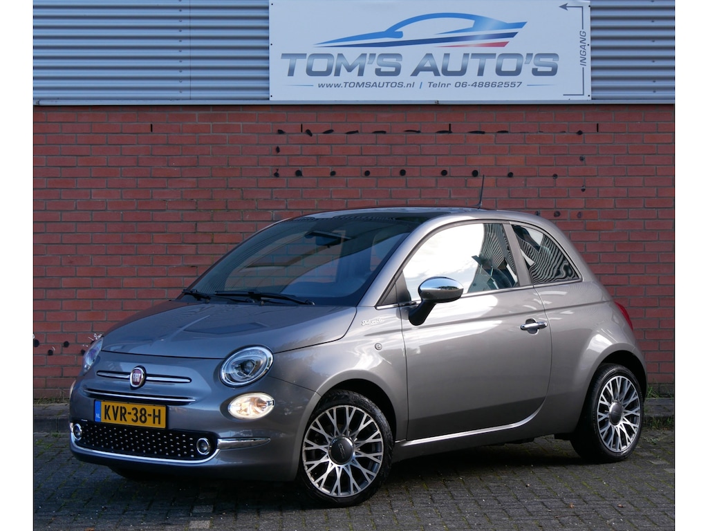 Fiat 500 1.0 Hybrid Dolcevita pano. navi. clima. incl 12mnd garantie