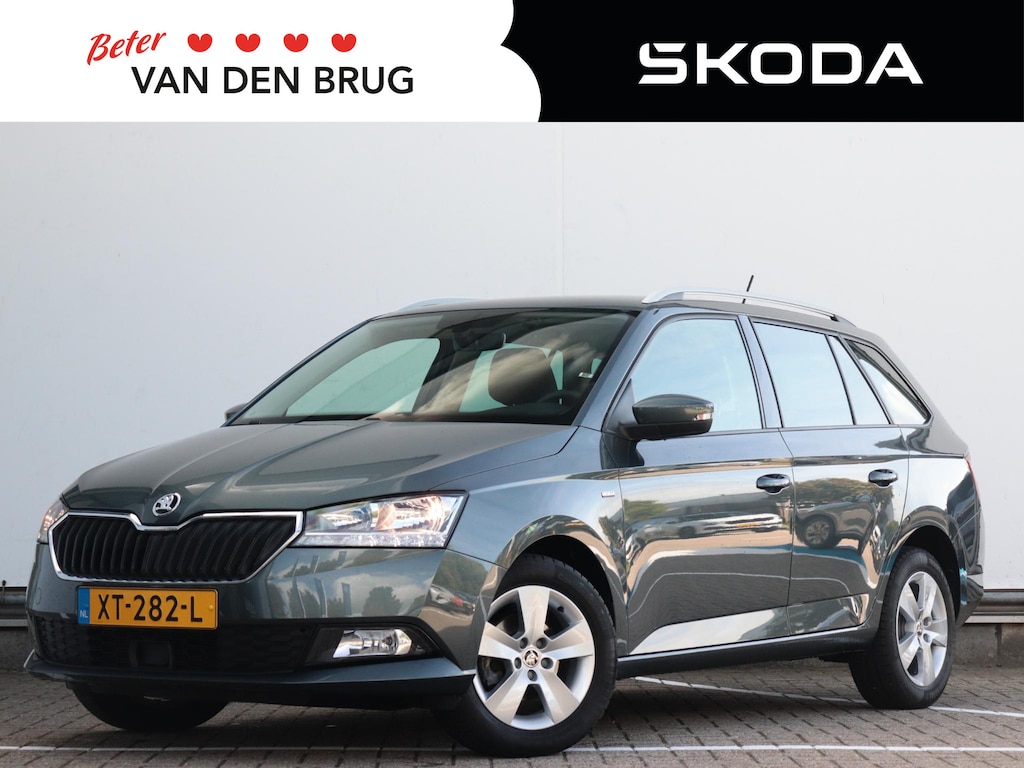Skoda Fabia Combi 1.0 TSI Clever | Apple carplay / Android auto | Parkeersensoren achter | Climate control | DAB |