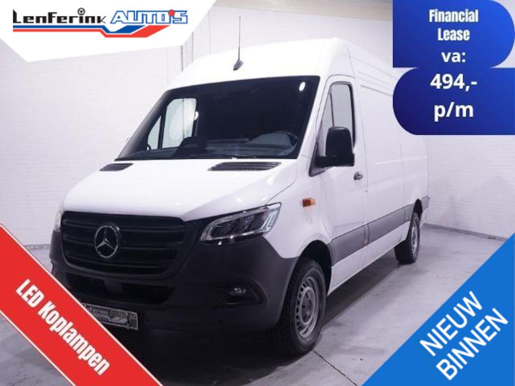 Mercedes-Benz Sprinter 317 CDI 170 pk L2H2 Pro Nwe Model LED Koplampen Navi, Camera, Laadruimte Pakket, Dodehoek Assist, PDC V+A, 3-Zits