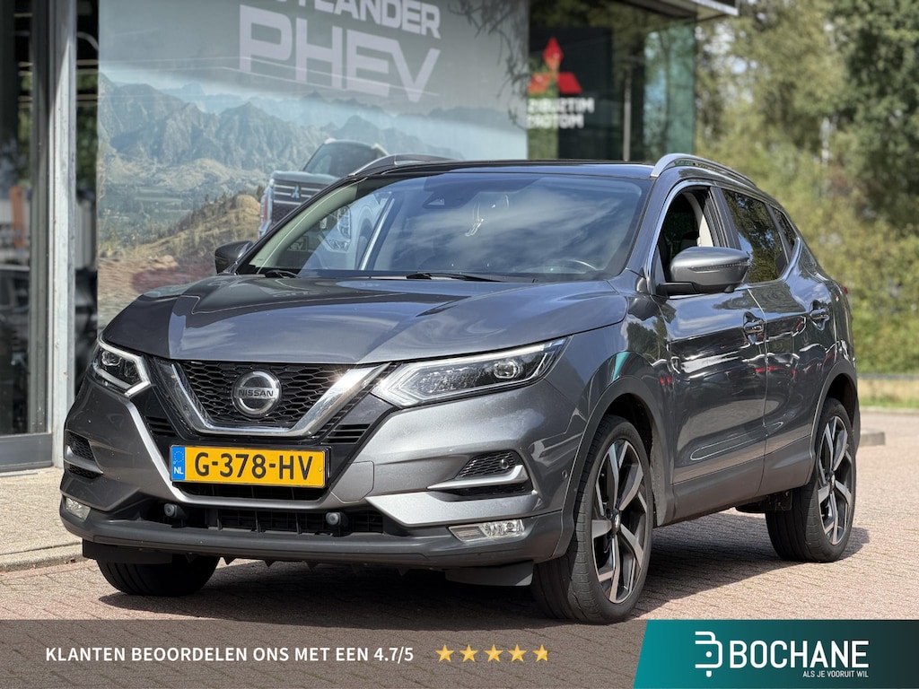 Nissan Qashqai 1.3 DIG-T Tekna Automaat 160PK | Cruise Control | Rondomzichtcamera | BOSE | Panoramadak | Dodehoekdetectie | 1ste eigenaar