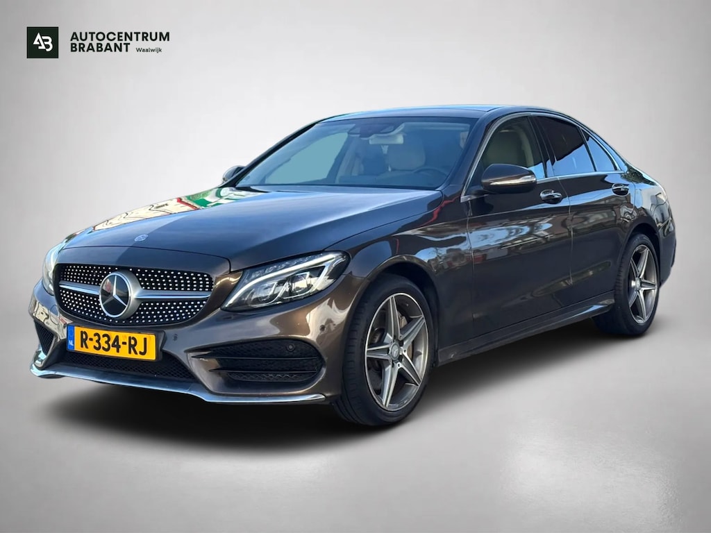Mercedes-Benz C-klasse 250 Edition 1 AMG (Goed OnderH, Panorama, Camera, Burmester, StoelVer en Koel,, Navi, PDC, Cruise Con, Etc)