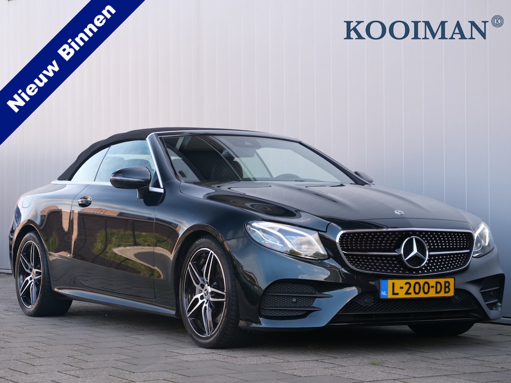 Mercedes-Benz E-klasse Cabrio 300 Sport Edition 258 Pk Automaat AMG Styling / Navi / DAB / Apple Carplay / Camera / 19 inch / Leer
