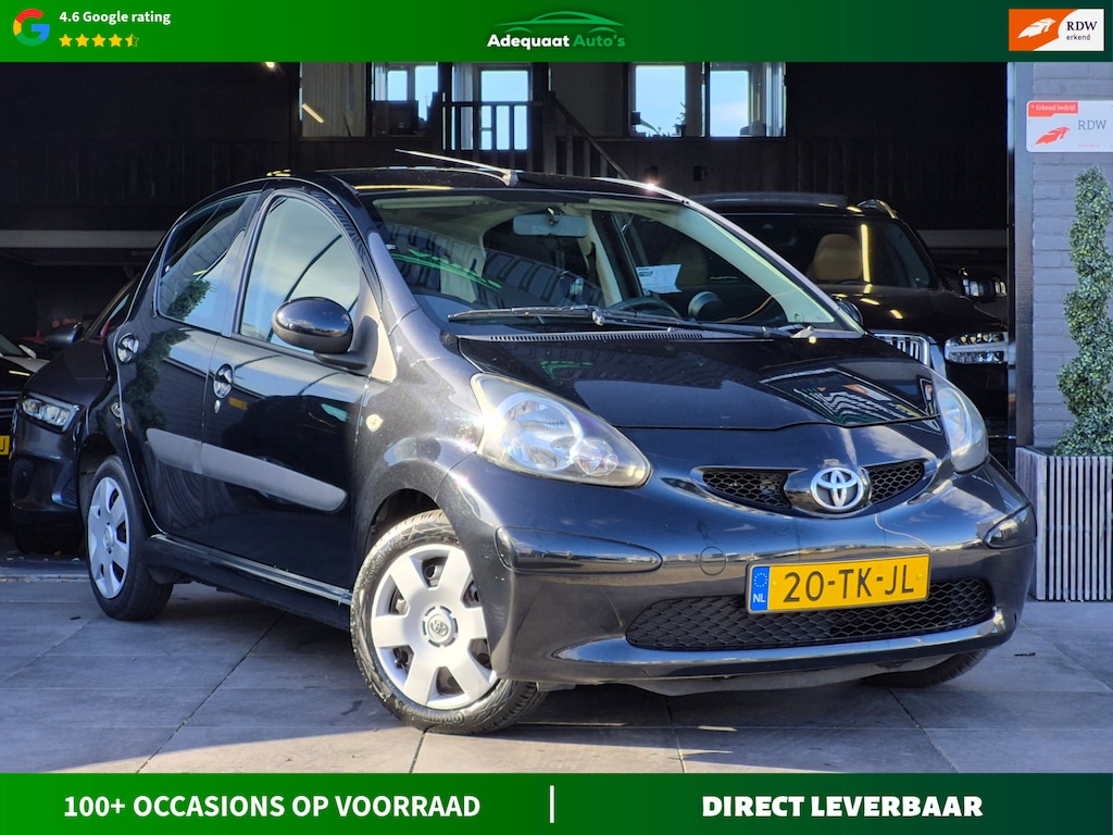Toyota Aygo 1.0-12V +|Airco|El Ramen|Carplay|1e Eig|NAP|APK