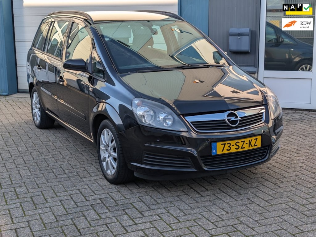 Opel Zafira 1.8 Executive Airco Park. Sensoren Nieuwe APK 7 Pers.