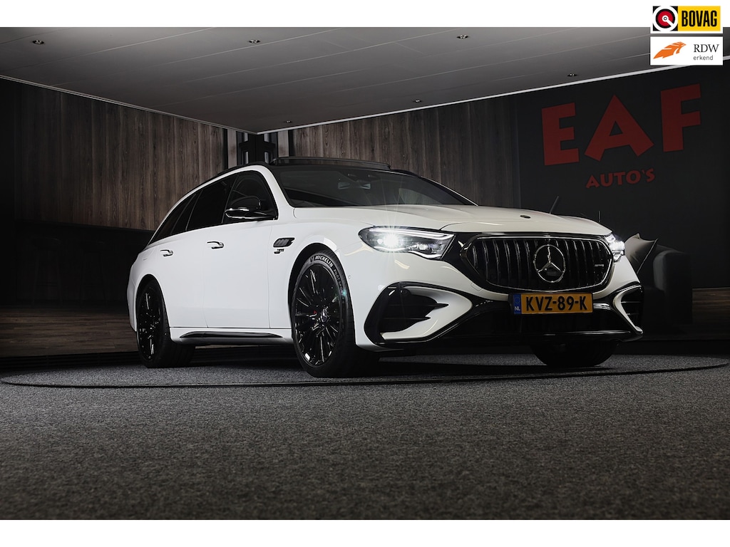 Mercedes-Benz E-klasse Estate AMG 53 4MATIC+ / Hyperscreen / Head Up / Performance Sitze / Burmester4D / 360 Camera / 4W Sturing