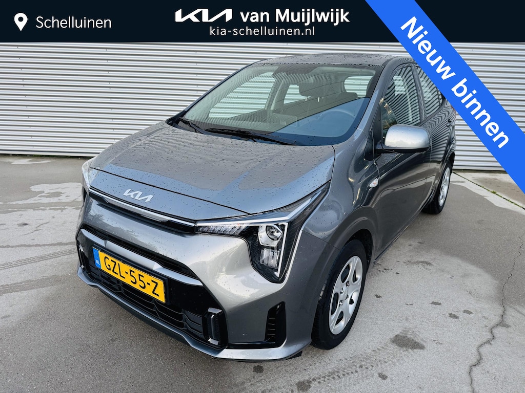 Kia Picanto 1.0 DPI DynamicLine NW geleverd & Onderhouden | Navi | Airco | Cruise | Camera