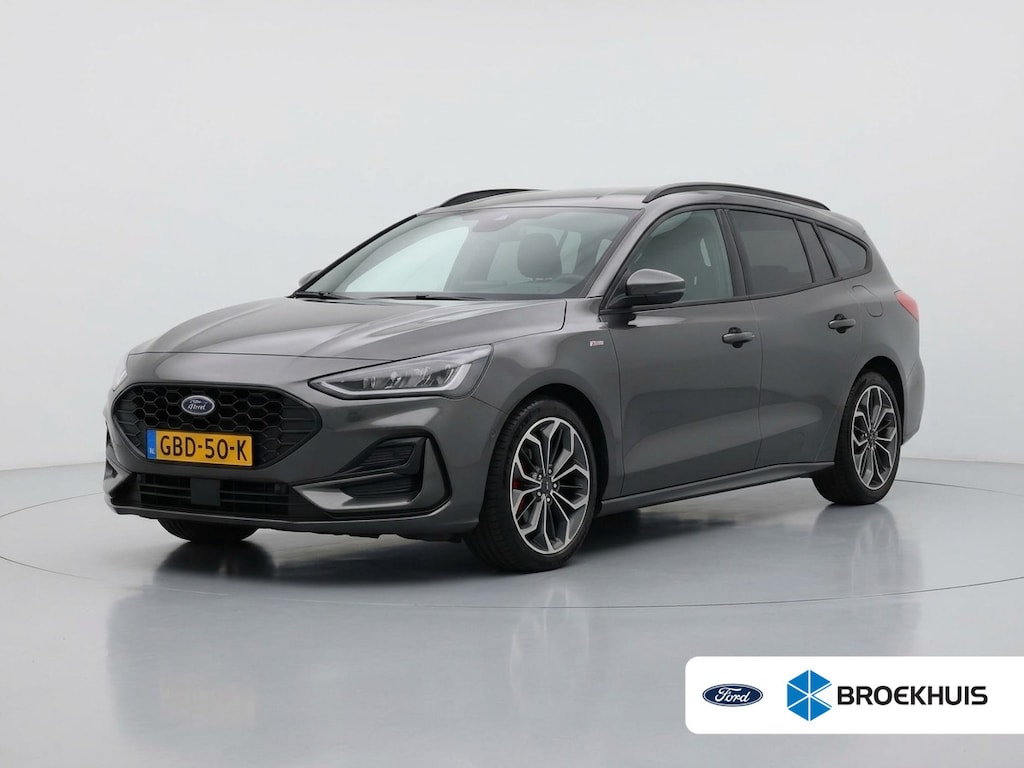 Ford Focus Wagon 1.0 EcoBoost Hybrid ST Line X | Panoramadak | Adaptive Cruise | Elektr Achterklep | Stoel-/Stuurverwarming | 18 inch velgen | Keyless | B&O
