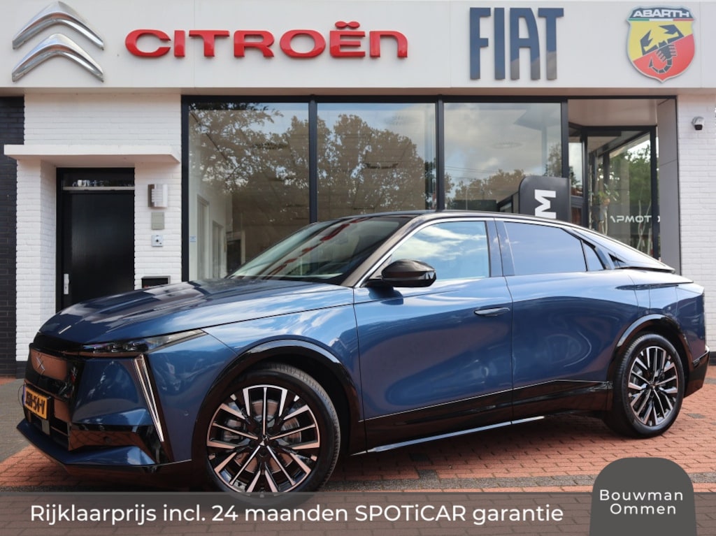 DS 8 N°8 EV 97,2 kWh Long Range 245PK Automaat Pallas, Rijklaarprijs | 360 Camera | Nekverwarming | Pixelvision koplampen | 20 inch wielen