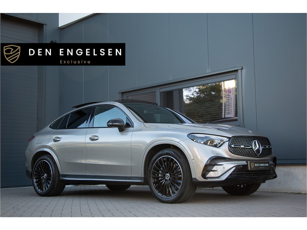 Mercedes-Benz GLC Coupe 300 4MATIC AMG | Luchtvering | Burmester | Achterasbesturing | Head Up | 360 Camera | Pano | Lane Assist + Side Assist | Multibeam | Lederpakket | Memory | Treeplanken | 260PK. €104.128 N.P