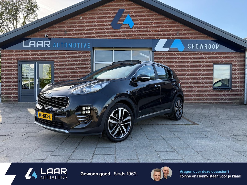 Kia Sportage 1.6 T-GDi 177PK 4WD GT-Line Automaat Navi | Camera | Cruise | Leer | Pano | Keyless