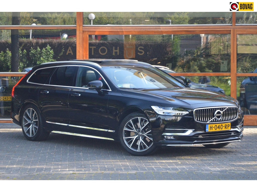 Volvo V90 T4 Inscription | Massage | Panorama dak | Standkachel | Trekhaak | Head-Up | Harman en Kardon
