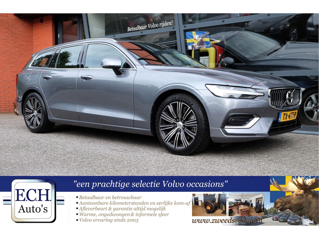 Volvo V60 2.0 T5 250 pk Aut. Inscription, Geventileerd leer, Adaptieve CC, Apple CarPlay