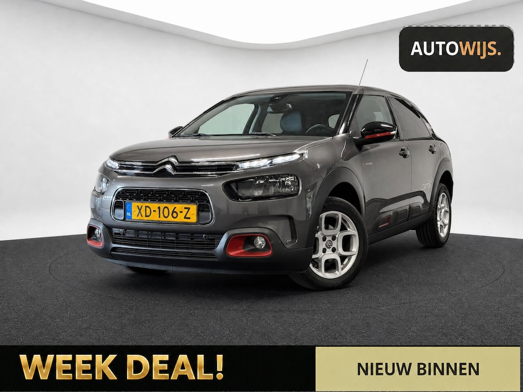 Citroën C4 Cactus 1.2 PureTech Shine|AUT|LED|LEDER|KEYLESS|NAVID-riem VV