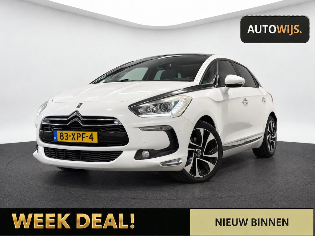 Citroën DS5 1.6 THP So Chic|AUT|LEDER|PANO|HUD|TREKHAAK|LED|GOED ONDERHOUDEN