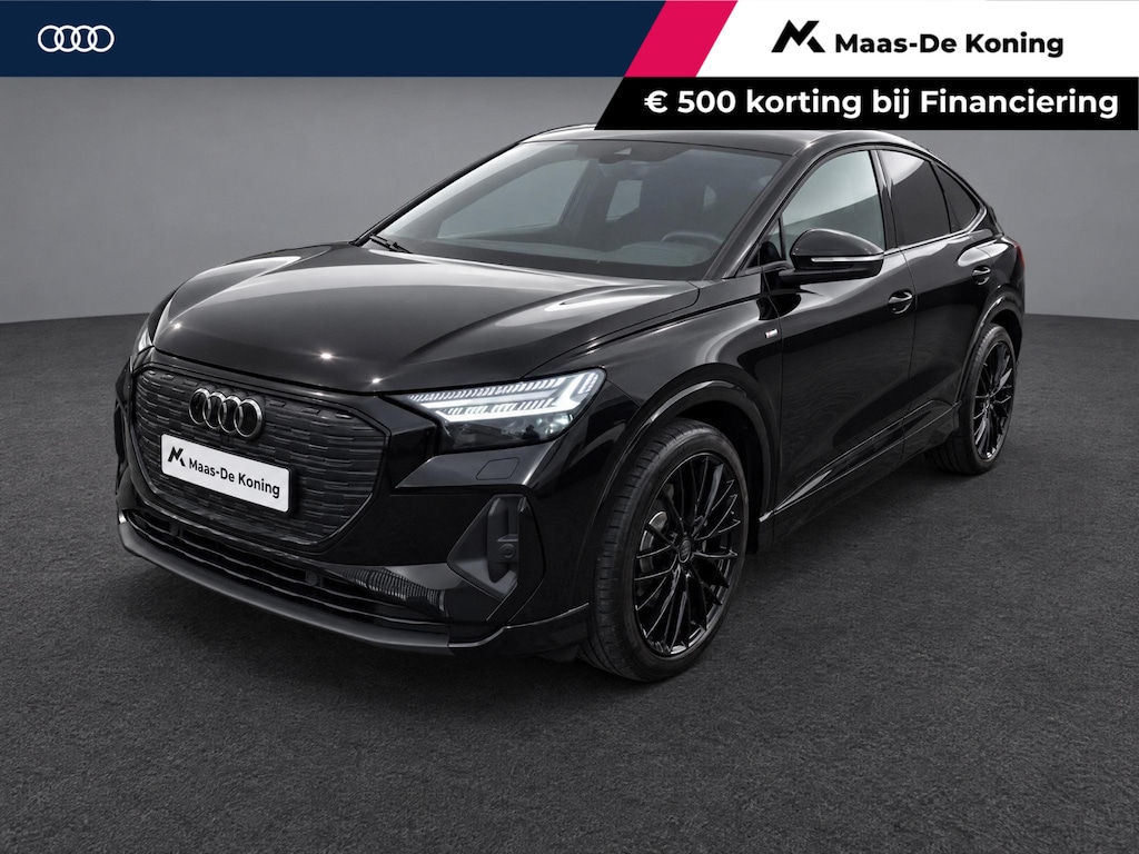 Audi Q4 Sportback e-tron 45 S Edition 82 kWh 210kW/286PK · Leder · Stoelverwarming · Navigatie · Apple/Android Car Play ·