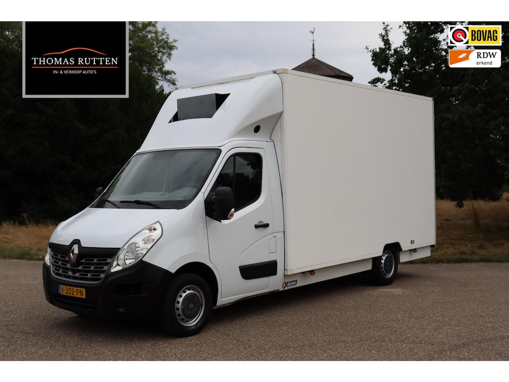 Renault Master T35 2.3 dCi L3H2 2016 | Koelwagen | Automaat | Airco | Boekjes | 2 Sleutels | Elektrische Ramen | Stuurwiel Bediening | Radio BT | Luchtkoeler | KLEGE