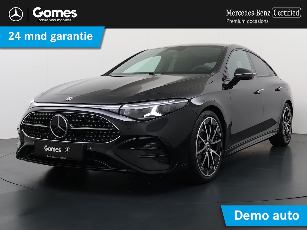 Mercedes-Benz CLA 180 Business Solution AMG | Night Pakket | Panoramadak | Adaptieve Cruise Control | Dodehoekassistent | Verkeersbordenassistent | MULTIBEAM LED Koplampen | Elektrisch Verstelbare Stoelen + Memory | Stoelverwarming | Sfeerverlichting | THERMOTRONIC Klimaatregeling | Sierdelen Geborsteld Aluminium Lightlines | Apple CarPlay | Android Auto | Achteruitrijcamera | Parkeersensoren