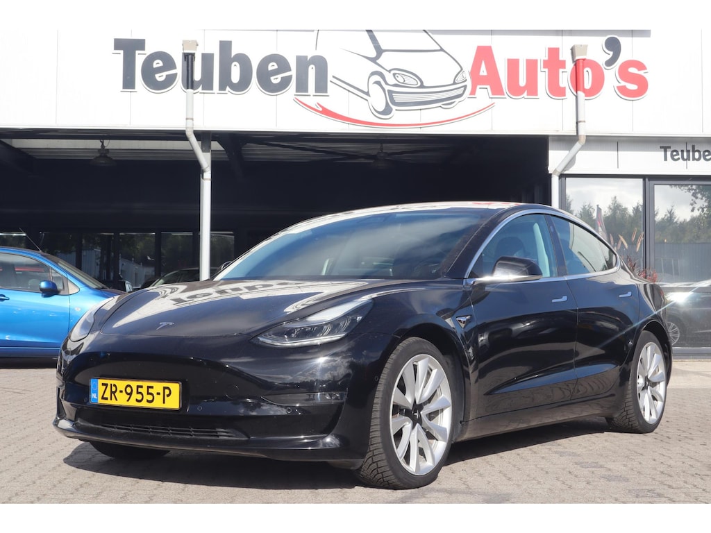 Tesla Model 3 Long Range AWD 75 kWh | SOH 88,6% | Lichtmetalen Velgen | Basic Autopilot | Trekhaak