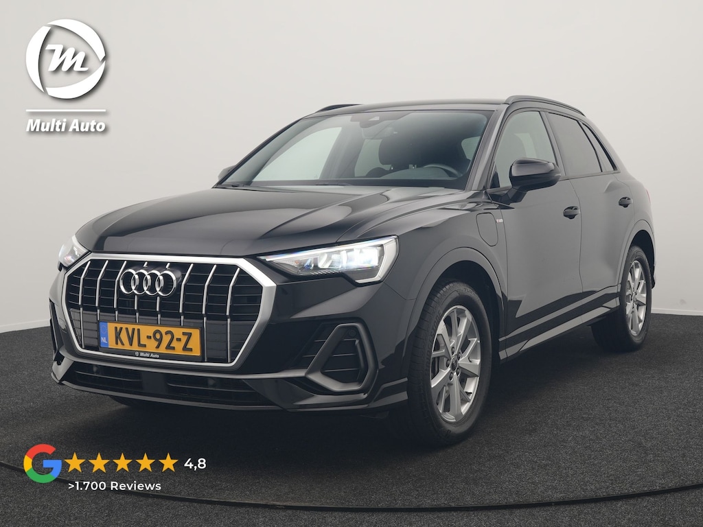 Audi Q3 45 TFSI e 2X S Line PHEV 245pk | Trekhaak Af Fabriek | Adaptive Cruise | Sportstoelen Verwarmd | Apple Carplay | Blis | DAB | Navigatie | Virtual | 18"L.M | Plug In Hybrid