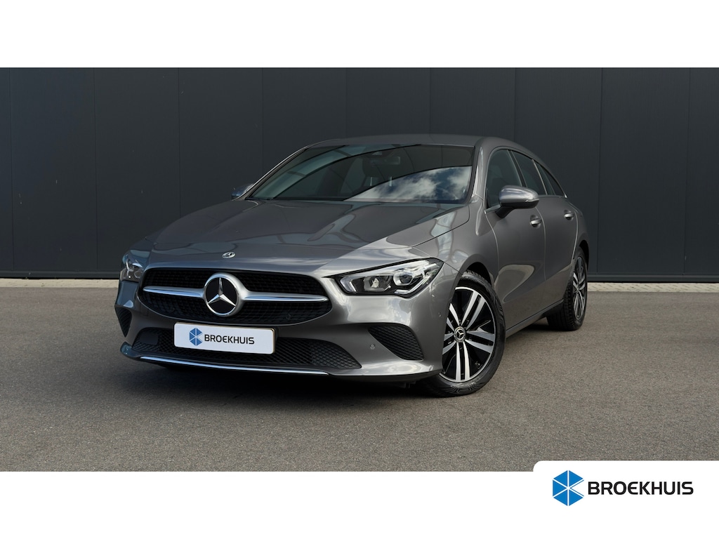 Mercedes-Benz CLA Shooting Brake 136pk 180 Business Solution Luxury | Trekhaak | Achteruitrijcamera | Cruise Control | Kunstleder | Stoelverwarming | 17" |