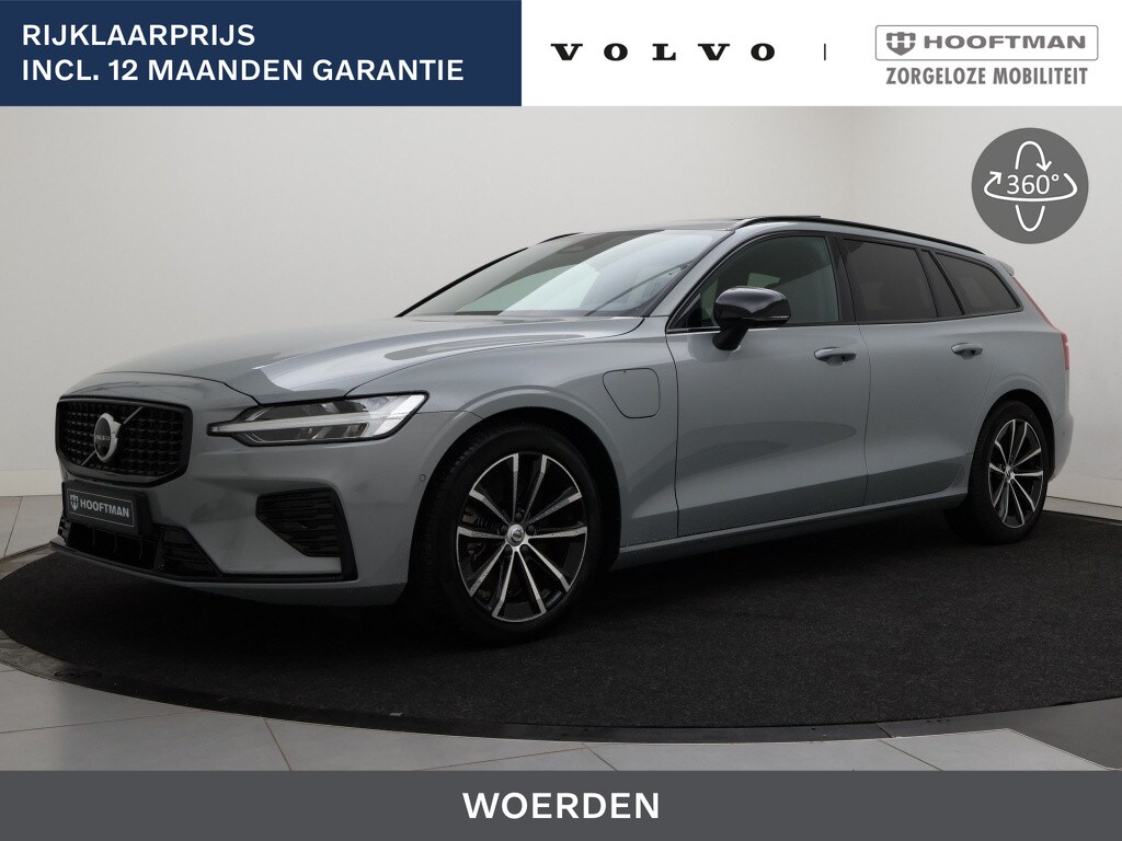 Volvo V60 T8 PLUG-IN HYRBID PLUS DARK 360GR CAM SCHUIFDAK TREKHAAK HEAD-UP DISPLAY