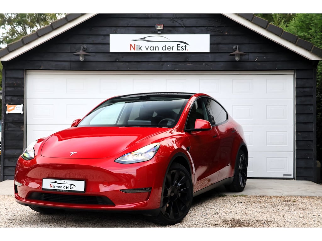 Tesla Model Y Long Range AWD-HW3-Trekhaak-Stoelverwarming-Audio