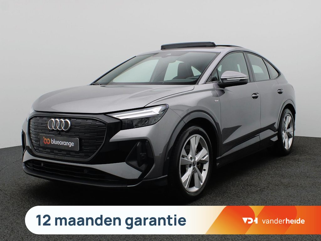 Audi Q4 Sportback e-tron 40 S edition 77 kWh 204PK Aut. SOH 92,47%, Panoramadak, Head-Up Display, Achteruitrijcamera, Sonos Audio, Matrix LED-Verlichting, Keyless, Elektr. Achterklep, 19" LM Velgen