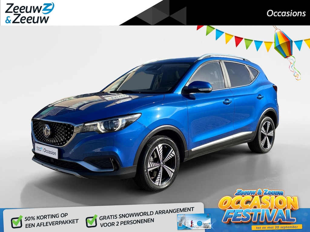 MG MG ZS EV Luxury 45 kWh | NL-AUTO | PANO | Trekhaak |12 MAANDEN BOVAG GARANTIE |