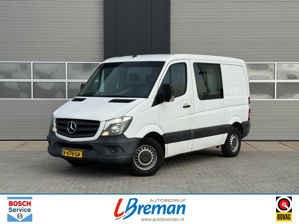 Mercedes-Benz Sprinter 211 2.2 CDI wb325 Dubbel cabine-trekhaak-airco-cruise control
