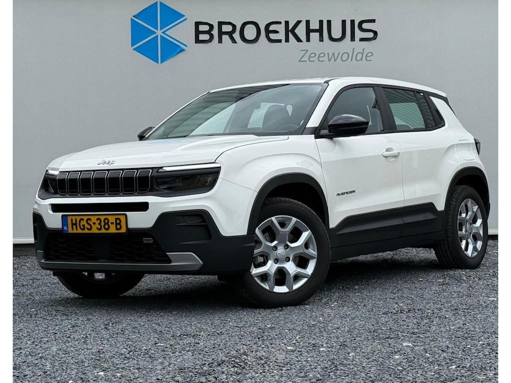 Jeep Avenger Altitude 54 kWh ACHTERUITRIJCAMERA| AIRCO AUTOMATISCH| ADAPTIEVE CRUISE CONTROL| KEYLESS ENTRY| VERWARMDE VOORRUIT| LEREN STUURWIEL|