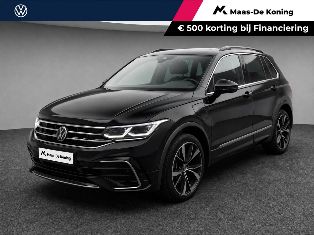 Volkswagen Tiguan 1.4 TSI eHybrid R-Line Business+ · Panoramadak · Trekhaak · 360°Camera · Stoelverwarming · Apple/Android Car Play · 20'' velgen ·
