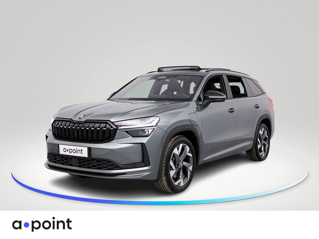 Skoda Kodiaq 1.5 TSI PHEV Sportline Business 204 pk Automaat (DSG) | Panoramadak | Trekhaak (wegklapbaar) | Winterpakket | Achteruitrijcamera | Verlengde garantie | Navigatie