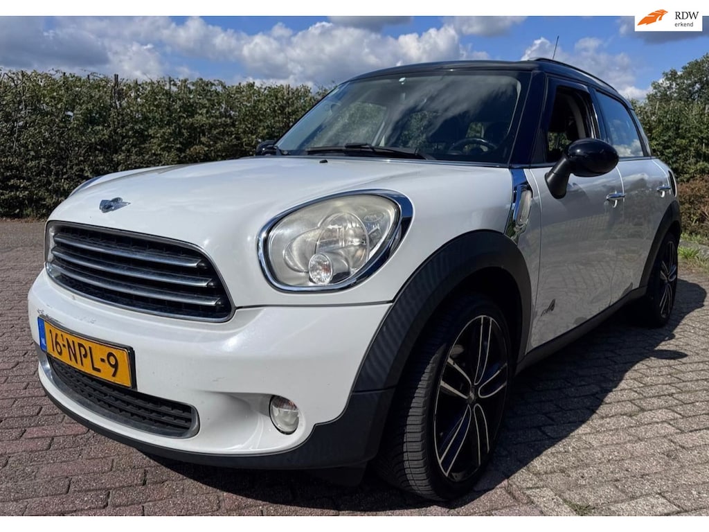 MINI Countryman 1.6 Cooper D ALL4 4X4 Chili LEDER CRUISE 2 X SLEUTELS