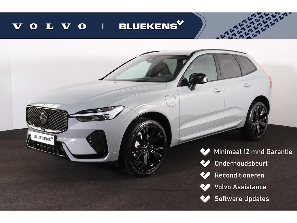 Volvo XC60 T6 Recharge AWD Plus Black Edition - IntelliSafe Assist & Surround - Harman Kardon audio - Verwarmde voorstoelen, stuur & achterbank - Parkeersensoren voor & achter - Elektr. bedienb. voorstoelen met geheugen - Draadloze tel. lader - Extra getint glas - 21' LMV