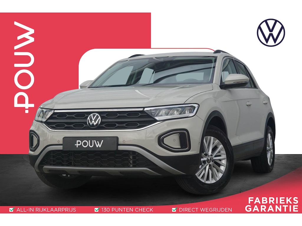 Volkswagen T-Roc 1.0 TSI 110pk Life | Trekhaak | Adaptive Cruise | Navigatie | Airco