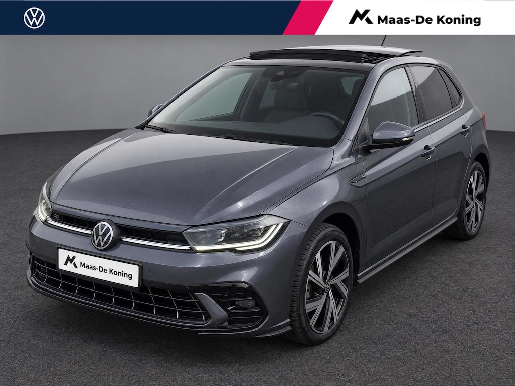 Volkswagen Polo 1.0TSI/95PK R-Line · Panoramadak · Camera + Parkeersensoren · Apple/Android Car Play · Stoelverwarming ·