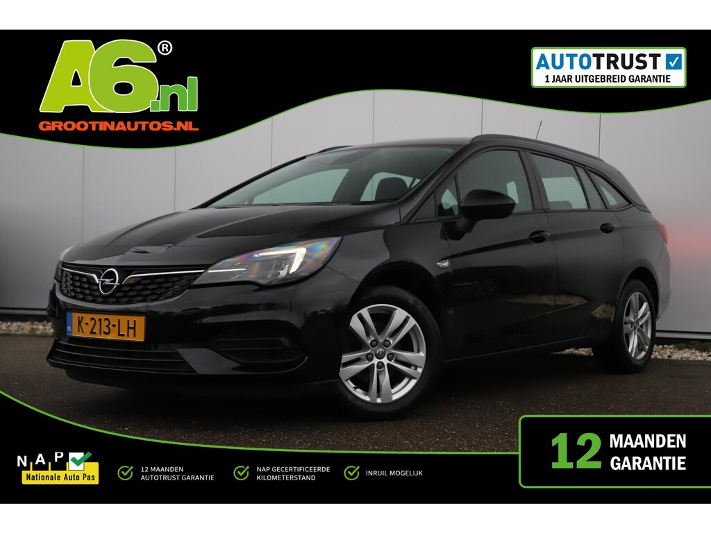Opel Astra Sports Tourer 1.2 Edition 110PK LMV LED Navigatie Carplay Android Bluetooth Airco Cruise Control Parkeersensor