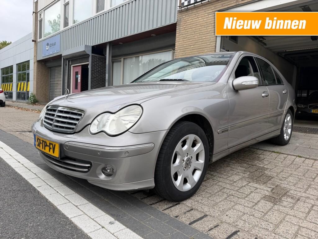Mercedes-Benz C-klasse 200 K. Elegance AUT PDC NAP N. APK RIJDT GOED NETTE AUTO