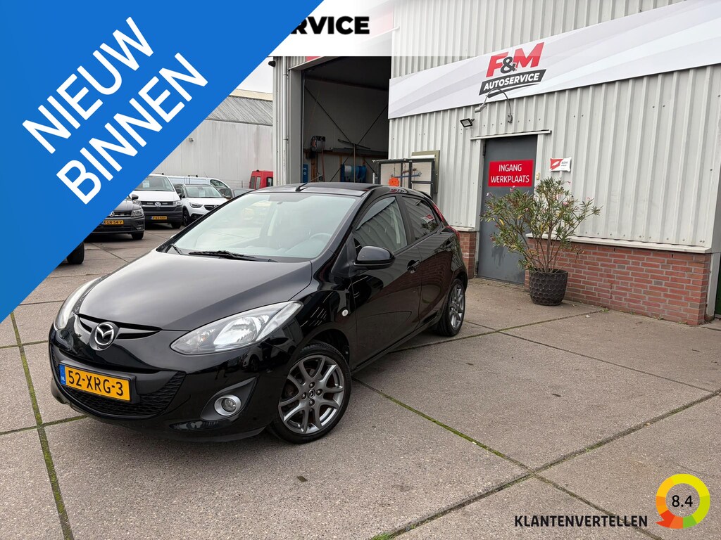 Mazda 2 1.3 Navigator GT BIFUEL, Airco, navi, stoelverwarming, trekhaak