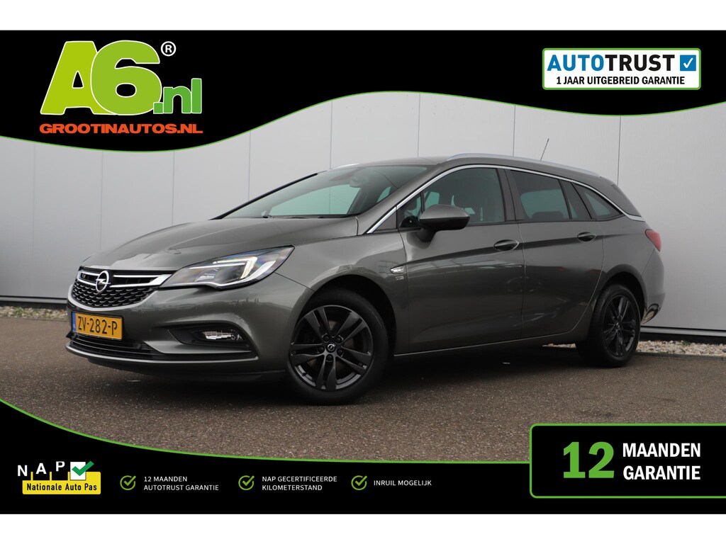 Opel Astra Sports Tourer 1.0 Turbo 120 Jaar Edition Navigatie Carplay Android Climate Cruise Control LMV Parkeersensor