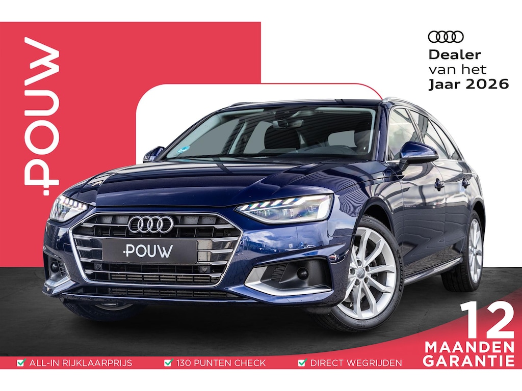 Audi A4 Avant 35 TFSI 150pk S-tronic Advanced Edition | Stoelverwarming | Sportstuur | Sfeerverlichting | Digitale cockpit